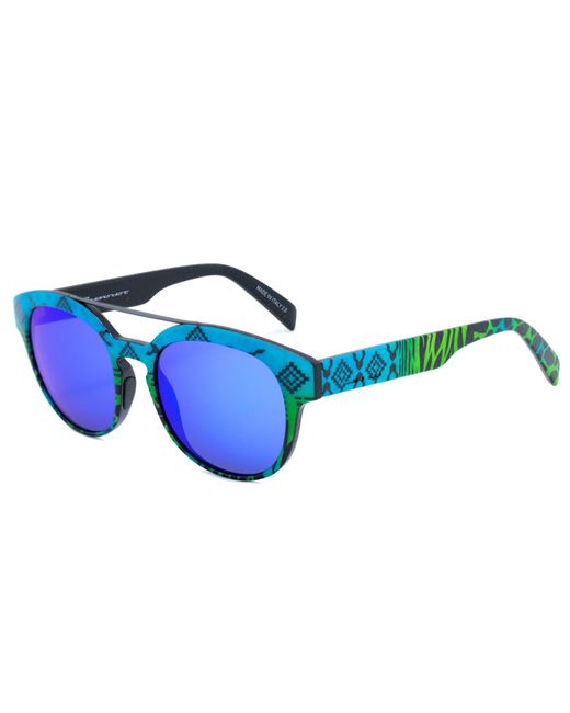 Italia Independent Blue Sunglasses 50/18/140 Mm Acetate
