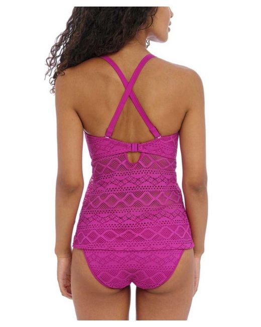 Freya Pink Sundance Tankini Top