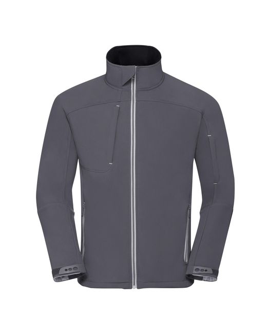 Russell Blue Bionic Softshell Jacket (Iron) for men