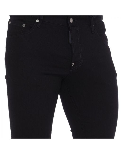DSquared² Black Long Pants S74Lb1282-S30730 for men