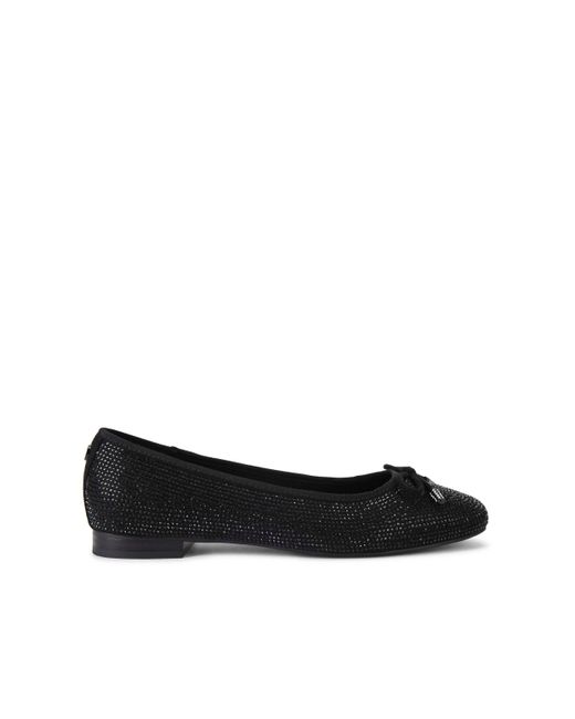 KG by Kurt Geiger Black Mara Ballet Flats