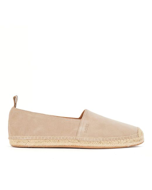 Boss Brown Madeira Slip On Shoes for men