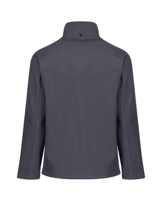 Regatta Blue Uproar Softshell Wind Resistant Fleece Jacket for men