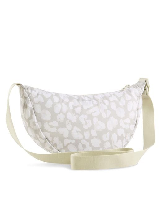 PUMA White Accessories Pop Half Moon Shoulder Bag