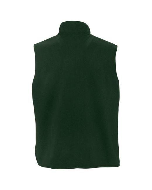 Sol's Green Norway Anti-Pill Fleece Bodywarmer Gilet (Forest) for men
