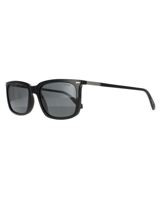 Polaroid Black Rectangle Polarized for men