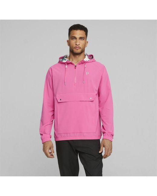PUMA Pink X Palm Tree Crew Anorak Jacket for men