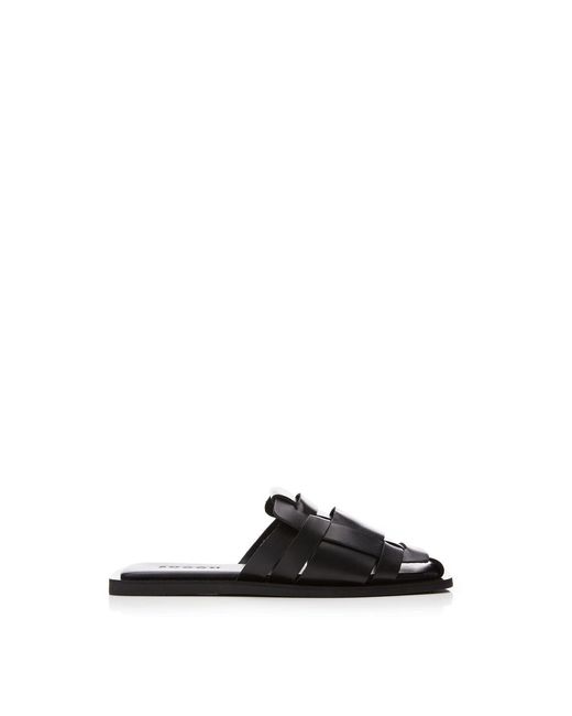 Shoon Black 'Sh Akari' Leather