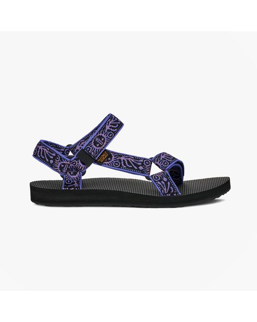 Teva Blue Original Universal Ankle Strap Sandals Windy Summer Dazzling
