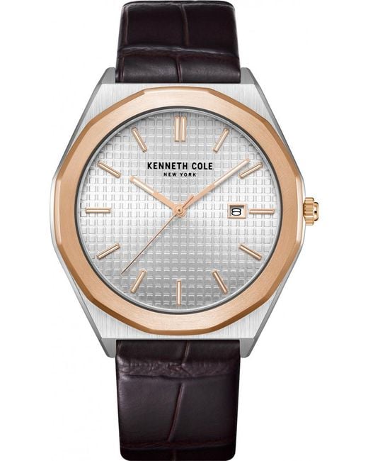 Kenneth Cole Gray Kcwgb2234210 Classic Watch for men
