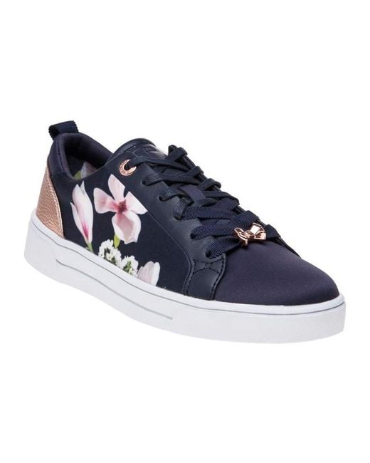 Ted Baker Blue Alyzzi Trainers