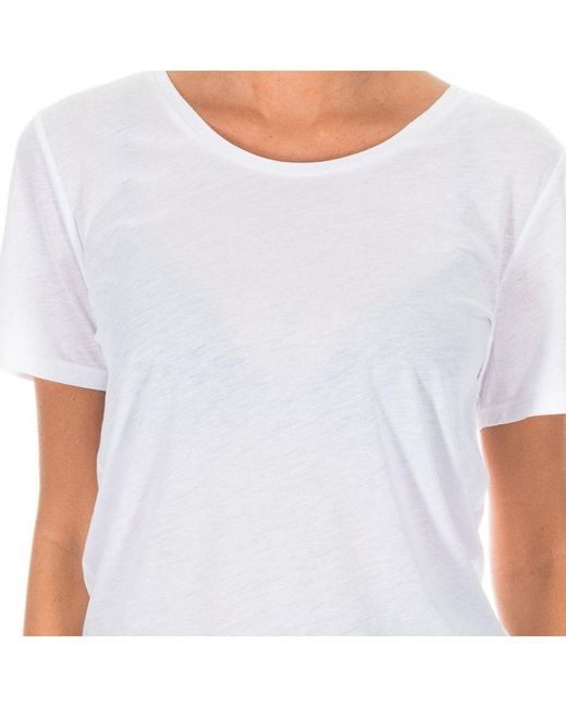 Tommy Hilfiger White Short Sleeve Round Neck T-Shirt 1487905663