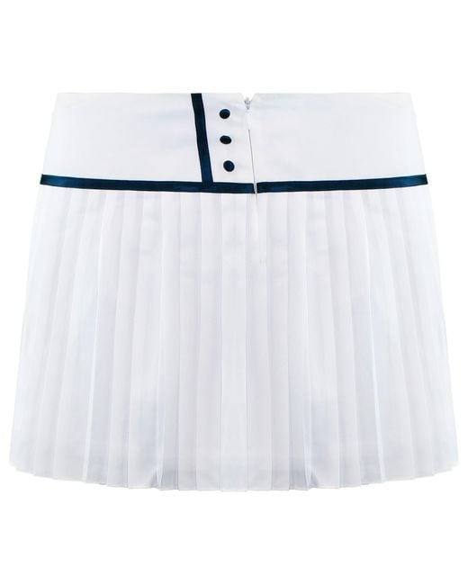 Fila White Pleated Tennis Skirt