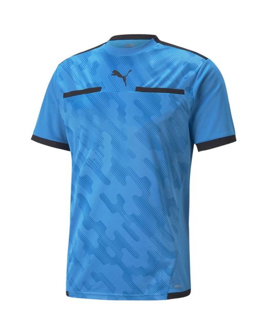 PUMA Blue Teamliga Referee Jersey Shirt for men
