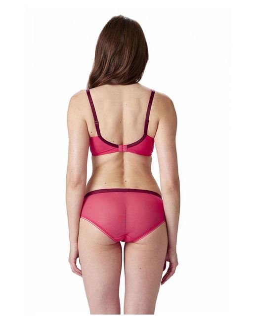 Pretty Polly Pink Delicate Lace Balconette Bra