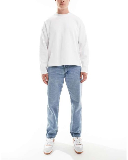 Only & Sons Blue Straight Fit Jeans for men