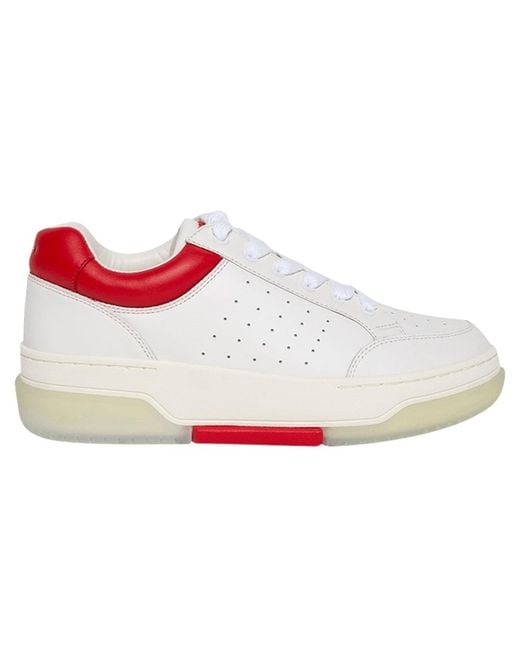 Amiri White Stadium Low Leather for men