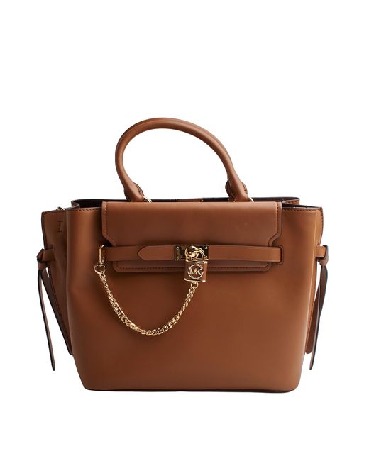 Michael Kors Brown Hamilton Satchel Bag 30F1G9Hs9L For