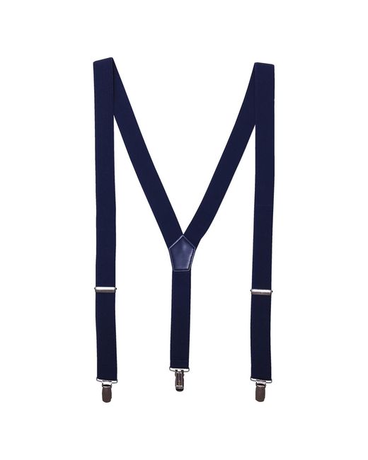 PREMIER Blue Clip-On Trouser Braces