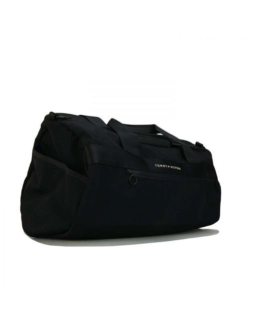 Tommy Hilfiger Black Accessories Horizon Duffle Bag for men