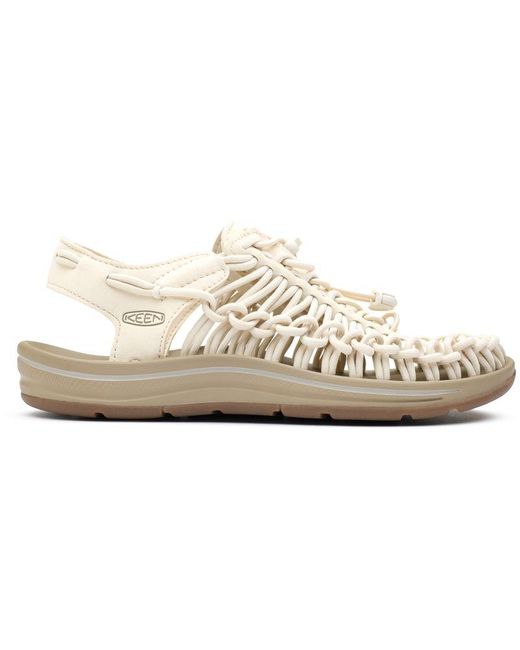 Keen White Uneek Sandals