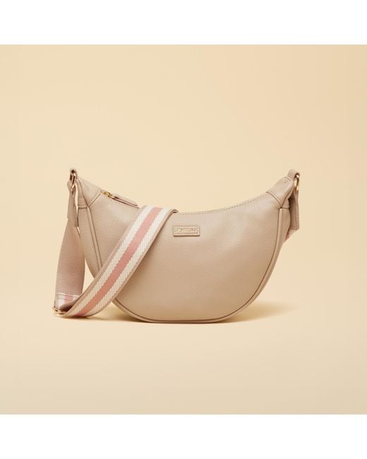 Joules Natural Jade Moon Crossbody Bag Neutral