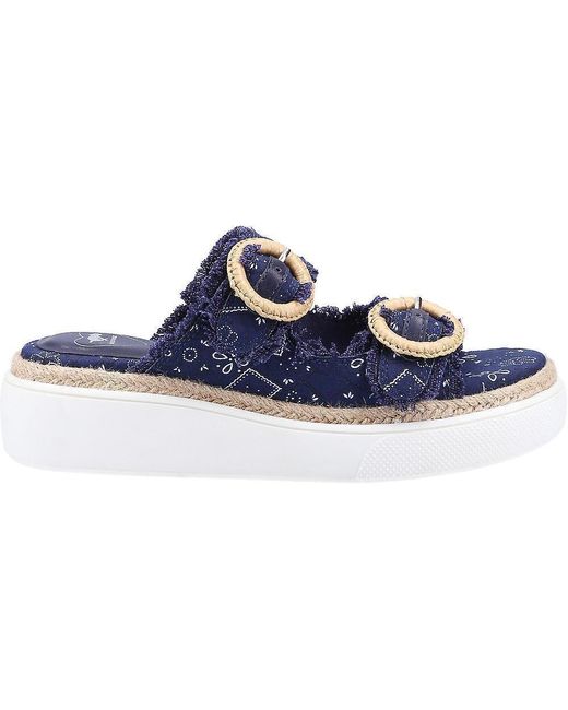 Rocket Dog Blue Ladies Favor Howdy Sandals