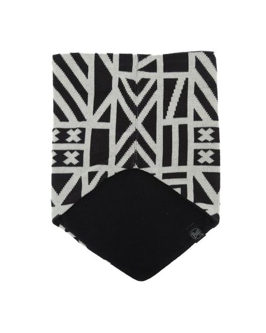 Buff White Knitting And Fleece Bandana 26000