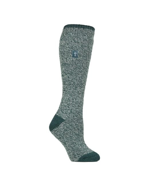 Heat Holders Green Thermal Welly Socks