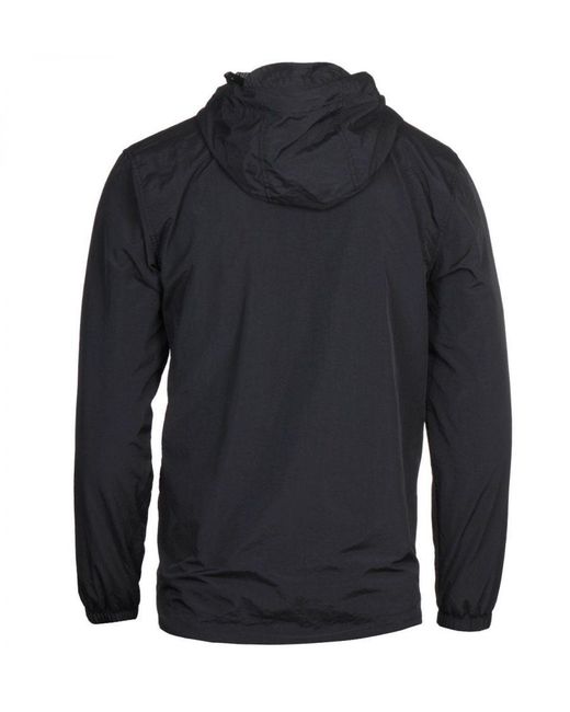 Lyle & Scott Blue Zip Through Hooded Jacket Cotton for men