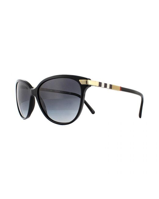 Burberry Black Sunglasses Be4216 30018G With Detailing Gradient