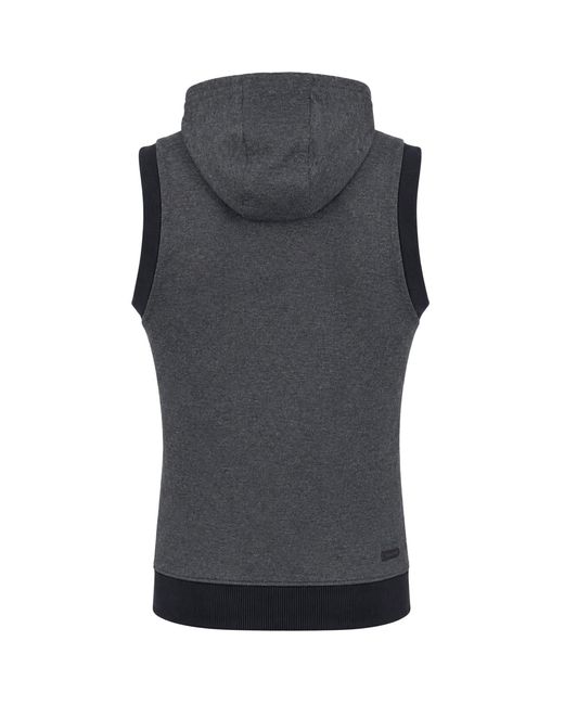 Under Armour Black Unstoppable Hooded Vest for men