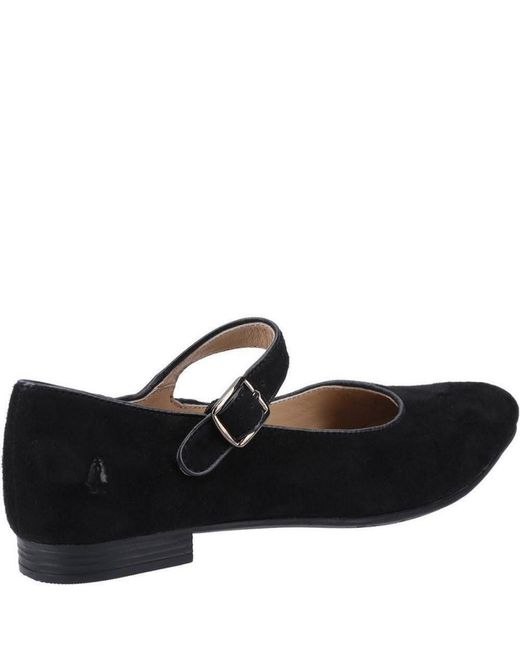 Hush Puppies Black Melissa Strap Mary Jane Shoes