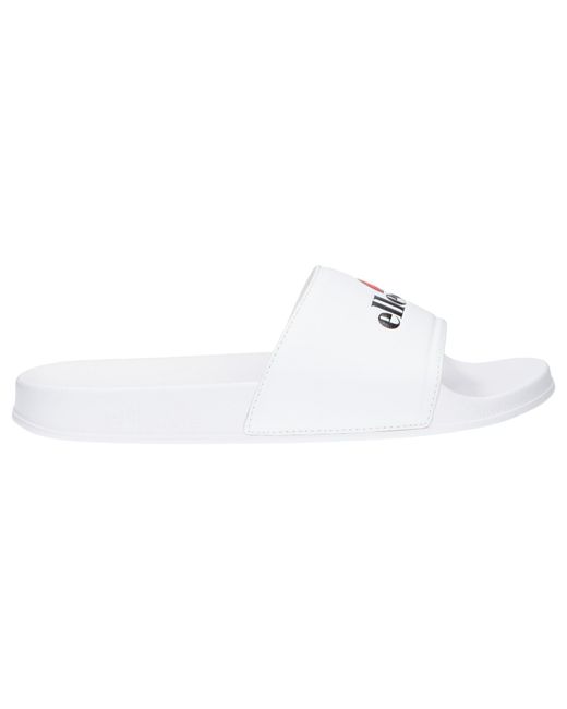 Ellesse White Flip Flops For