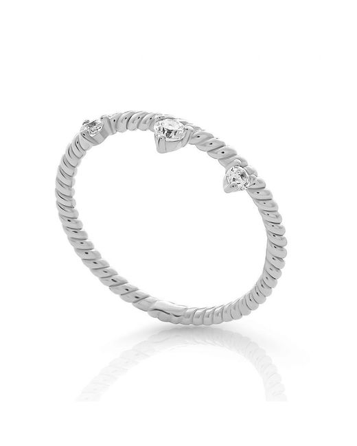 Orphelia Metallic 'Crown' 925 Sterling Ring