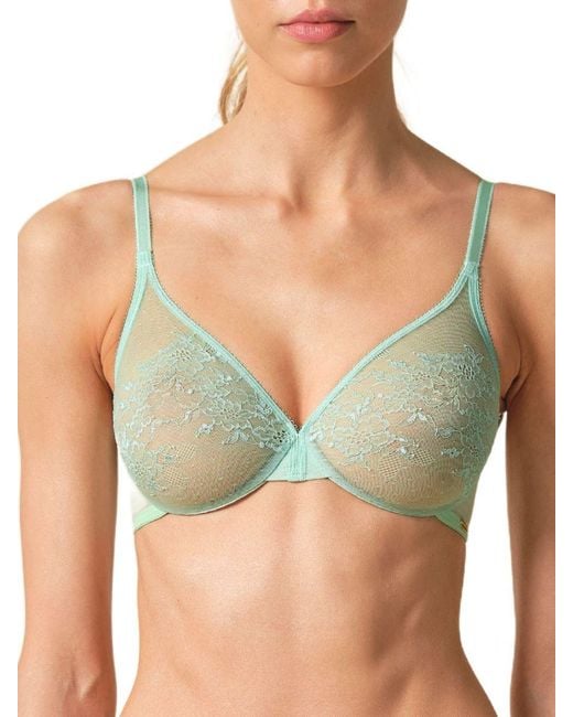 Gossard Green Glossies Lace Sheer Bra