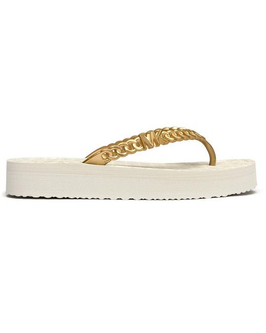 Michael Kors Metallic Zaza Sandals