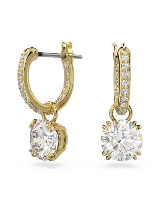 Metal drop deals earrings