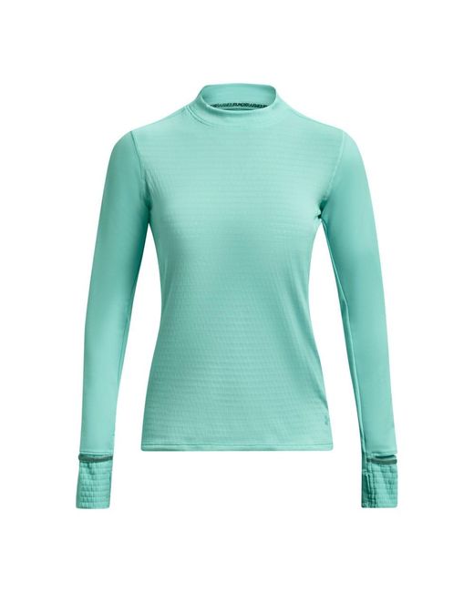 Under Armour Green Ua Qualifier Cold Long Sleeve Running Top