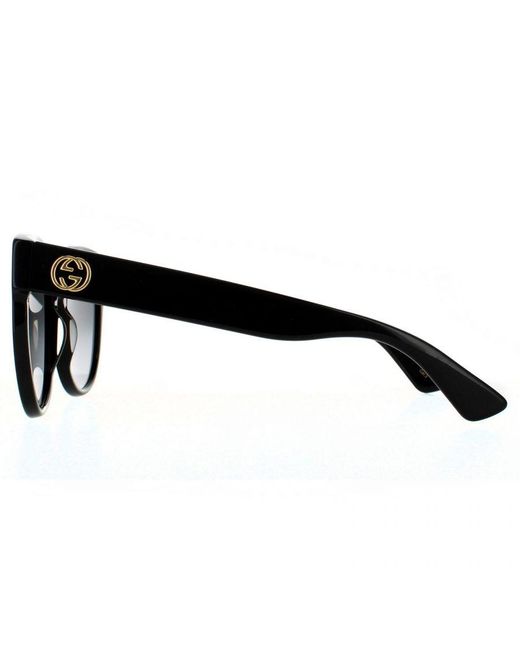 Gucci Black Cat Eye Gradient Sunglasses