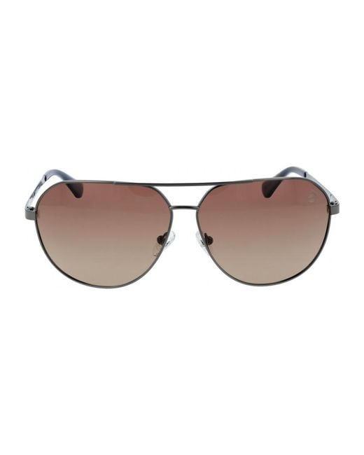 Timberland Brown Tb00029 6506H 65 06H Sunglasses for men