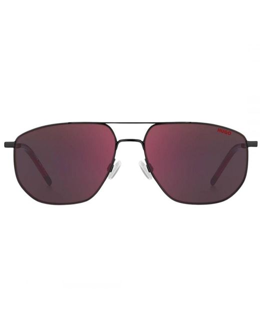 Boss Purple 1207 0003 Ao Matte Sunglasses Metal for men