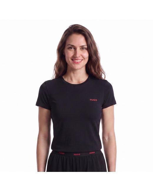 Boss Black Relaxed Fit Short Sleeve Pyjama T-Shirt 50555634