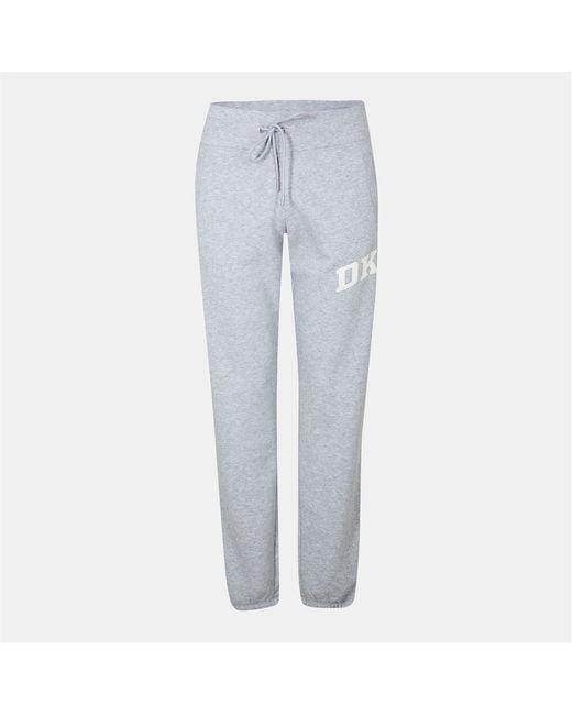 DKNY Gray Logo Jogger