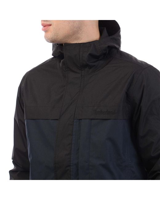 Timberland Blue Waterproof Shell Jacket for men