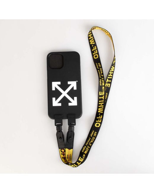 Off-White c/o Virgil Abloh Black Ind Belt Iphone 12 Pro Max Case for men