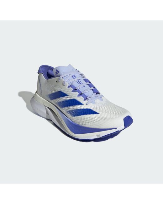 Adidas Originals Blue Adizero Boston 12 Shoes
