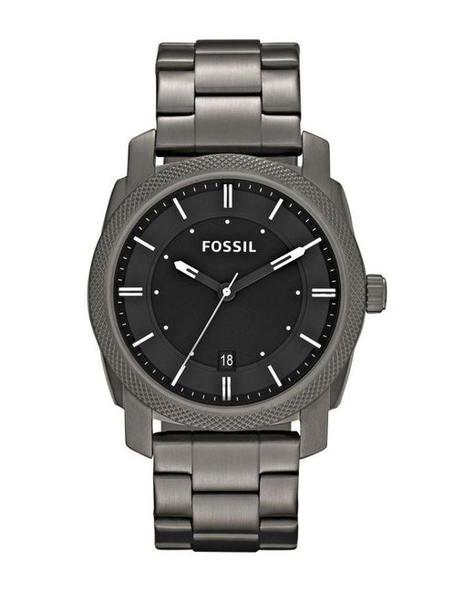 Fossil Machine Horloge Grijs Fs4774 in het Gray voor heren