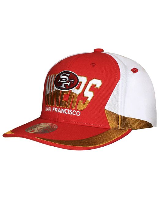 Mitchell & Ness Red Nfl San Francisco 49Ers Retrodome Pro Cap for men
