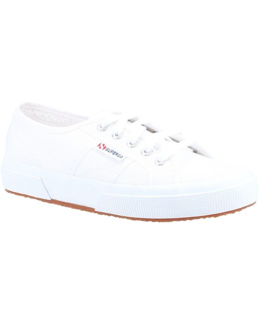 Superga White 2750 Cotu Classic 100% Cotton Trainers